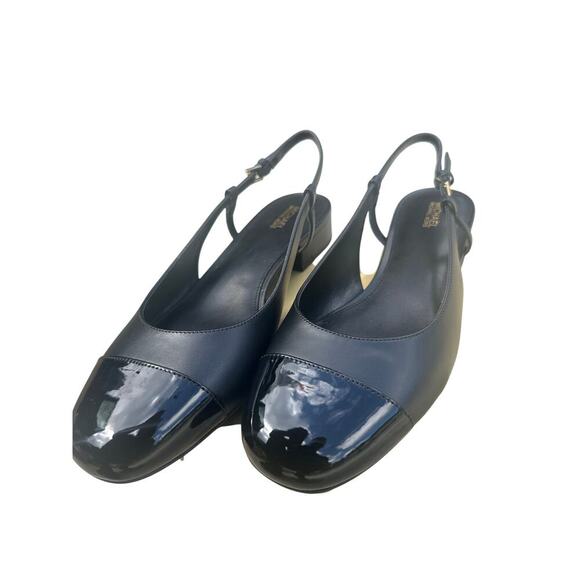 New MICHAEL Michael Kors Perla Flex Slingback black Flats. Size-9.5 - Picture 3 of 6